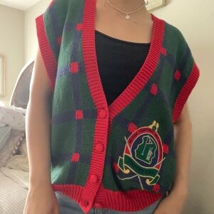 Women’s Vintage Golf Sweater Vest